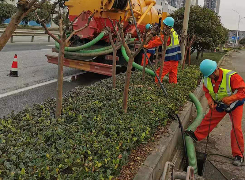 回民市政管道清淤